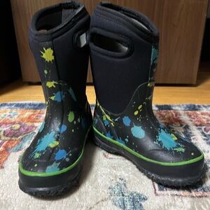 Kids Bogs Colorful Splash Boots